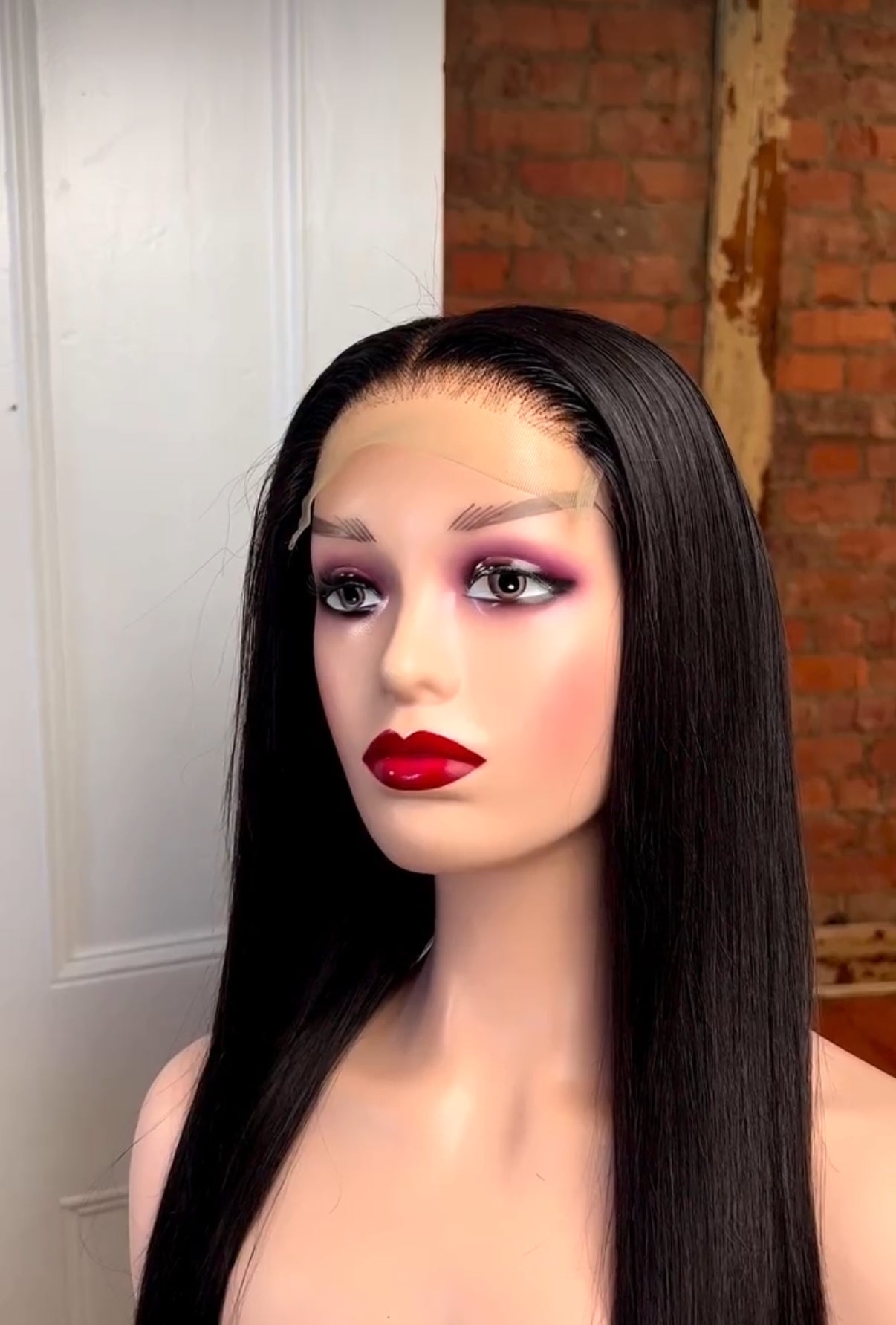 18” DD wig with 5x5 HD lace