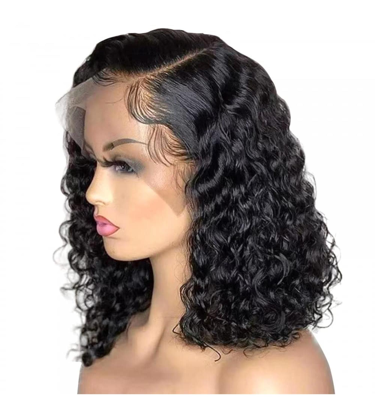 12 Inch Full Frontal Curly Bob