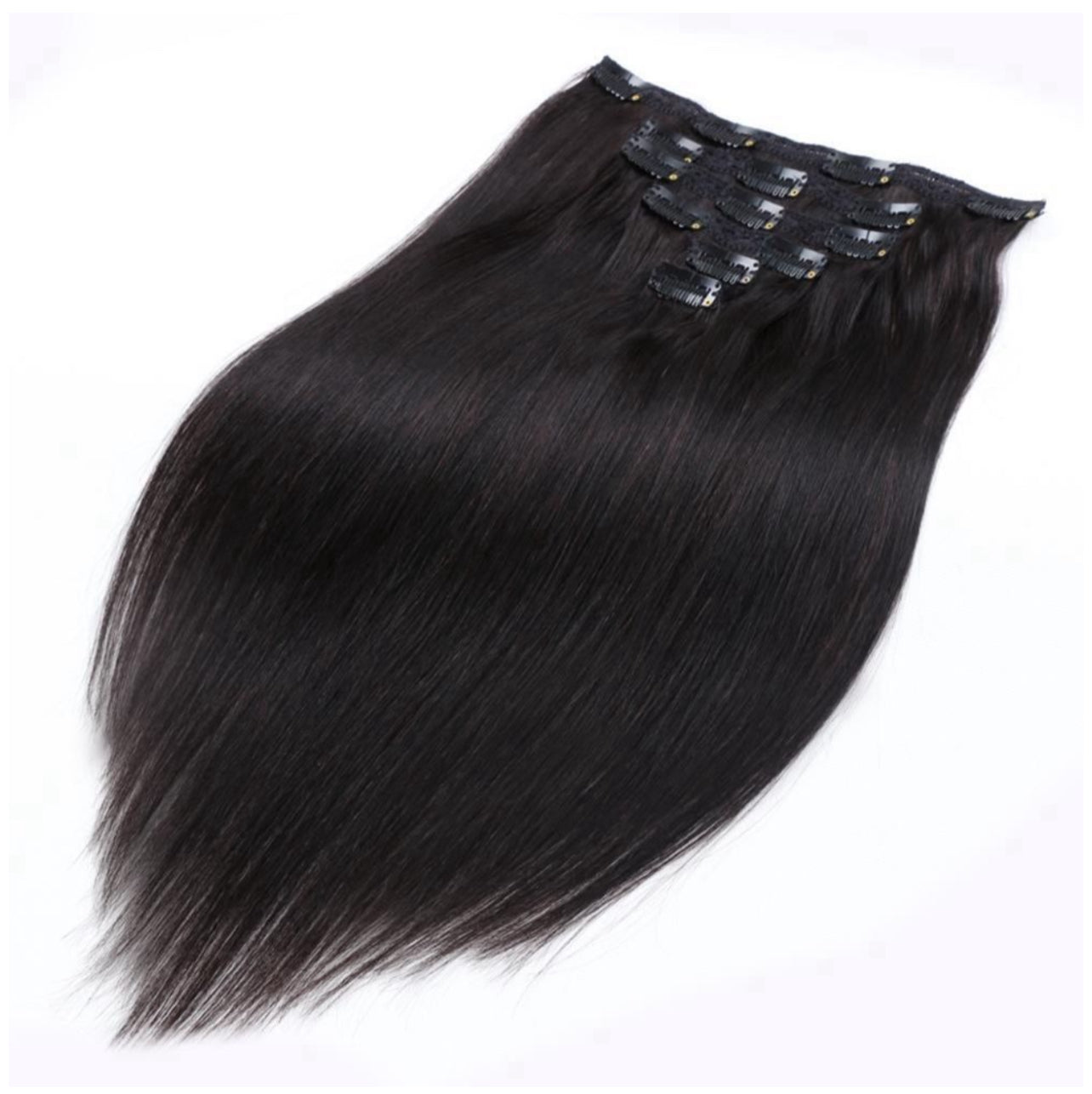 22-inch clip-in hair extensions