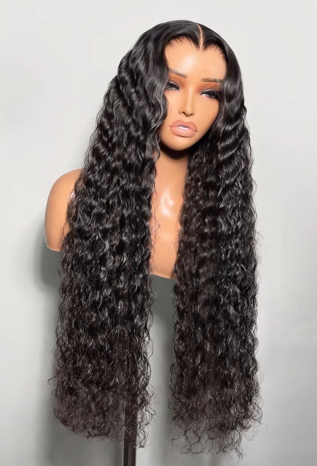 26-inch Double Drawn Curly Vietnamese Full Frontal Wig