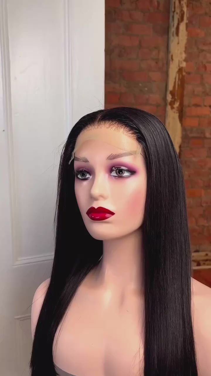 18” DD wig with 5x5 HD lace