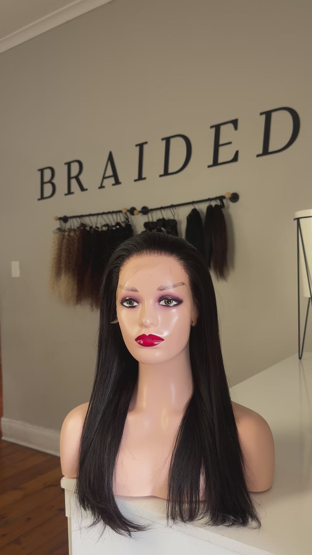 18” DD Full Frontal wig with HD lace